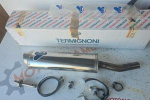 Scarico termignoni omologato per yamaha xt, tt, te