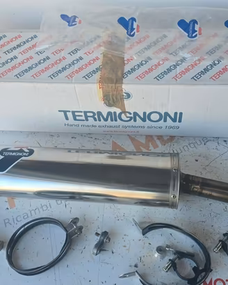 Scarico termignoni omologato per yamaha xt, tt, te