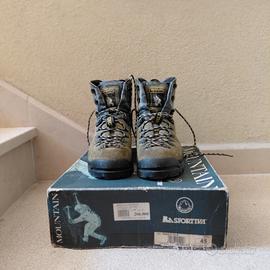 Scarponi in pelle makalu la sportiva  taglia 45