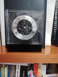 Orologio da scrivania in cristallo