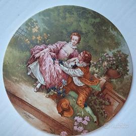 "Coppia innamorata", in porcellana di Limoges