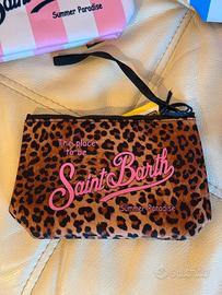 pochette MC2 Saint Barth nuova leopardata donna