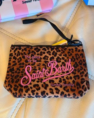 pochette MC2 Saint Barth nuova leopardata donna