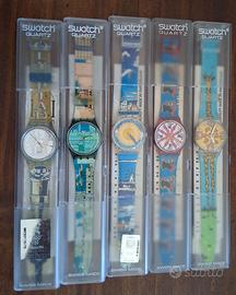 9 orologi swatch  4 uomo e 5 donna