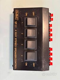Selettore e connettore casse GBC SP-11