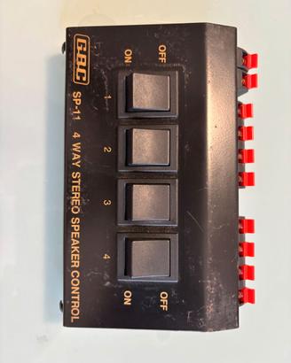 Selettore e connettore casse GBC SP-11