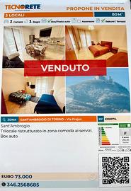 3 LOCALI A SANT'AMBROGIO DI TORINO