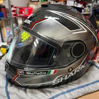 Casco Shark Spartan Carbon replica Guintoli