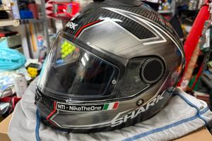 Casco Shark Spartan Carbon replica Guintoli