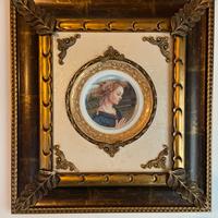 Quadro decorativo con piatto centrale - 50€