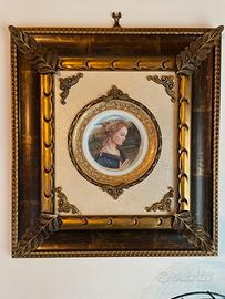 Quadro decorativo con piatto centrale - 50€