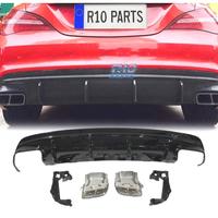 DIFFUSORE MERCEDES CLA W117 13-15 LOOK A45 NERO LU