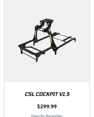 FANATEC cockpit playseat drivestation NUOVO!!!