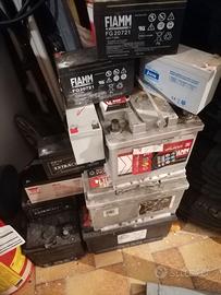 Lotto batterie esauste