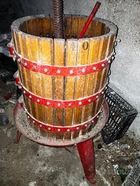 Torchio a leva per vinaccia da 40