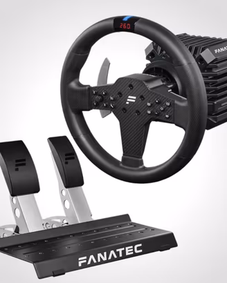Fanatec CSL DD 5 Nm QR2 + Volante P1 V2 + Pedali