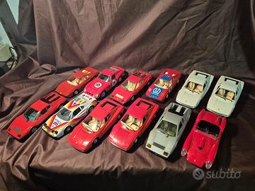 Burago Ferrari 1:24- lotto 12 pezzi