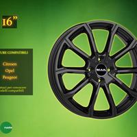 Cerchi in Lega Mak 16" Peugeot e altre