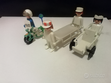 Playmobil set pronto soccorso anni '80
