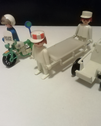Playmobil set pronto soccorso anni '80