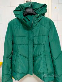 piumino donna color verde