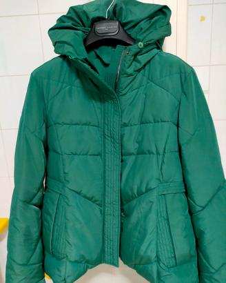 piumino donna color verde