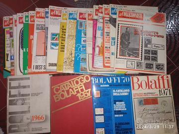CATALOGHI BOLAFFI E RIVISTE IL COLLEZIONISTA 