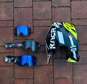 Casco Airoh e maschere