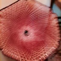 Lampadario in vimini