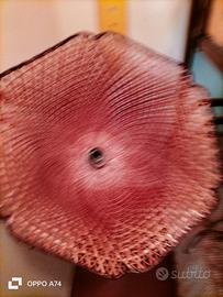 Lampadario in vimini