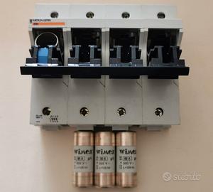 MERLIN GERIN 15718 Porta Fusibile SBI 3P+N 22X58
