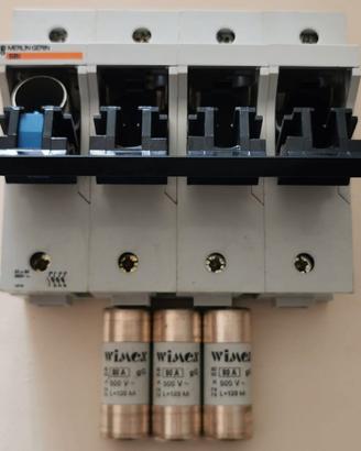 MERLIN GERIN 15718 Porta Fusibile SBI 3P+N 22X58