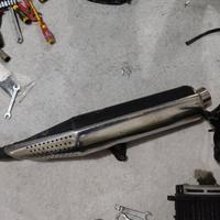 Silenziatore scarico honda hornet 2000