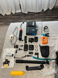 Go pro max + go pro 7 black + accessori