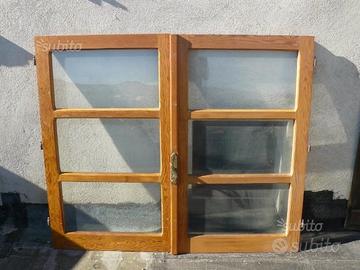 Finestre e porta-finestrata in legno
