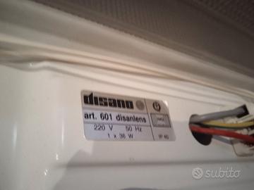 plafoniera Disano disanlens 601, porta neon