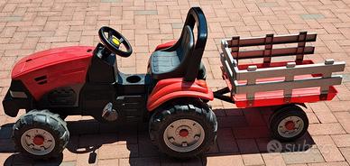 Trattore Maxi Diesel Peg Perego con rimorchio