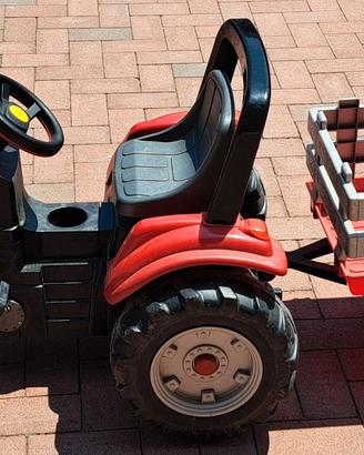 Trattore Maxi Diesel Peg Perego con rimorchio