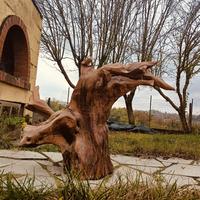 scultura in legno 