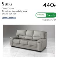 divano mondo convenienza 3 posti 