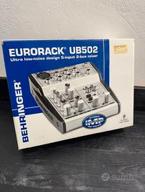 BEHRINGER EURORACK UB502 - MIXER CON 5 INGRESSI