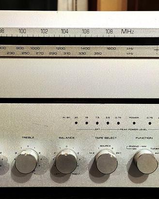 TENSAI ampli + tuner Perfetti. Made in Japan.