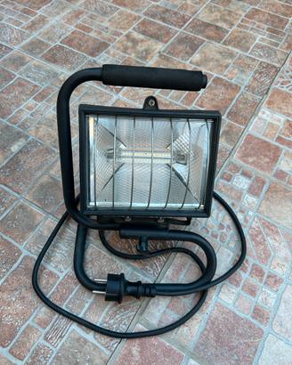 Proiettore faro da cantiere 500W
