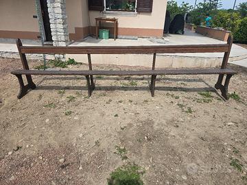  panca di legno
