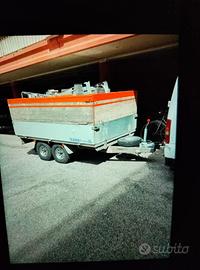 rimorchio Cresci 2 assi complessivo quintali 9