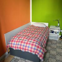Letto singolo con cassone