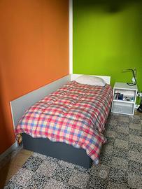 Letto singolo con cassone