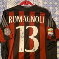 Maglia Ac Milan Alessio Romagnoli firmata