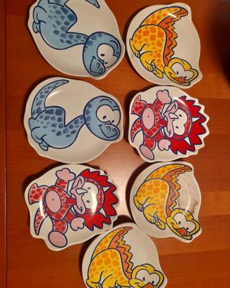 piatti collezione giglio anni 90 