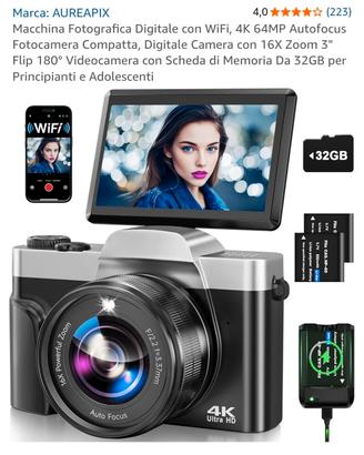 4k Digital Camera 